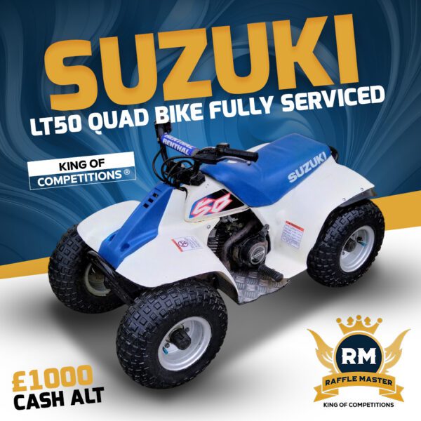 Suzuki LT50 Quad Bike Or £1000 Cash Alt